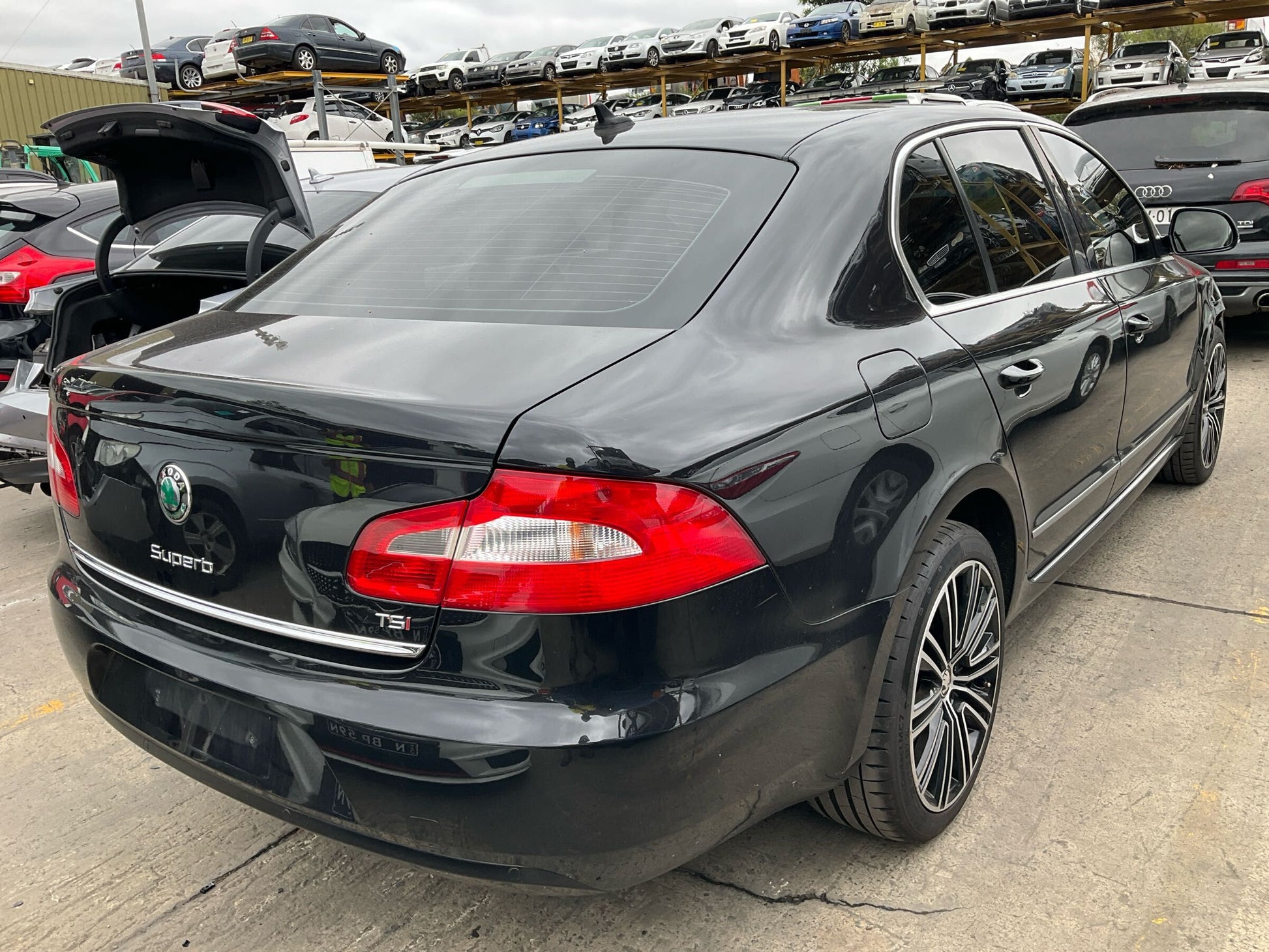 2013 SKODA SUPERB AUTO, FWD, PETROL, 1.8, NTQ CODE, 3T, 03/09-12/15  TRANS GEARBOX