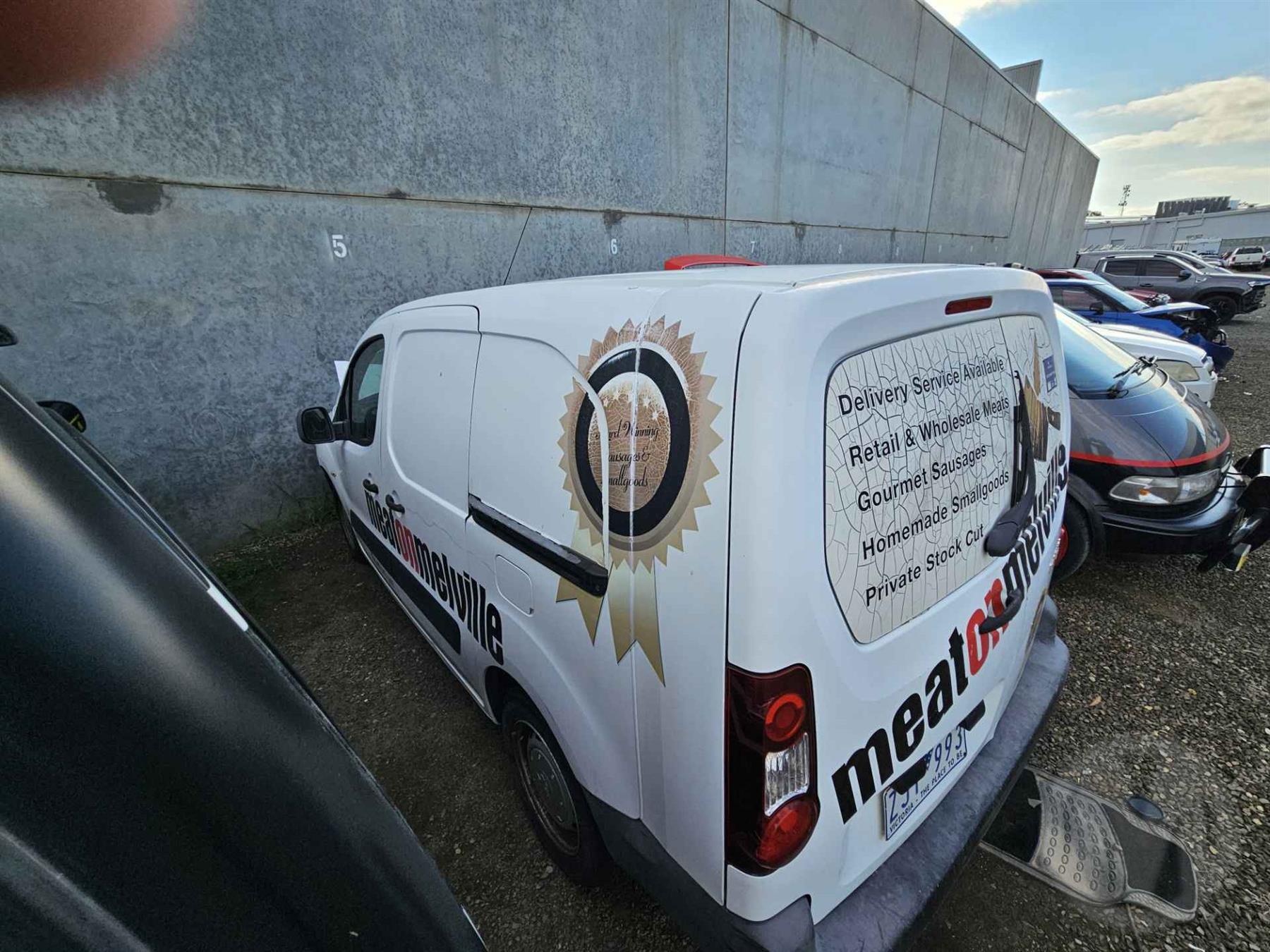 2012 PEUGEOT PARTNER DIESEL, 1.6, 9H06 ENG CODE, VIN VF37*9HF, 09/08-01/15  ENGINE