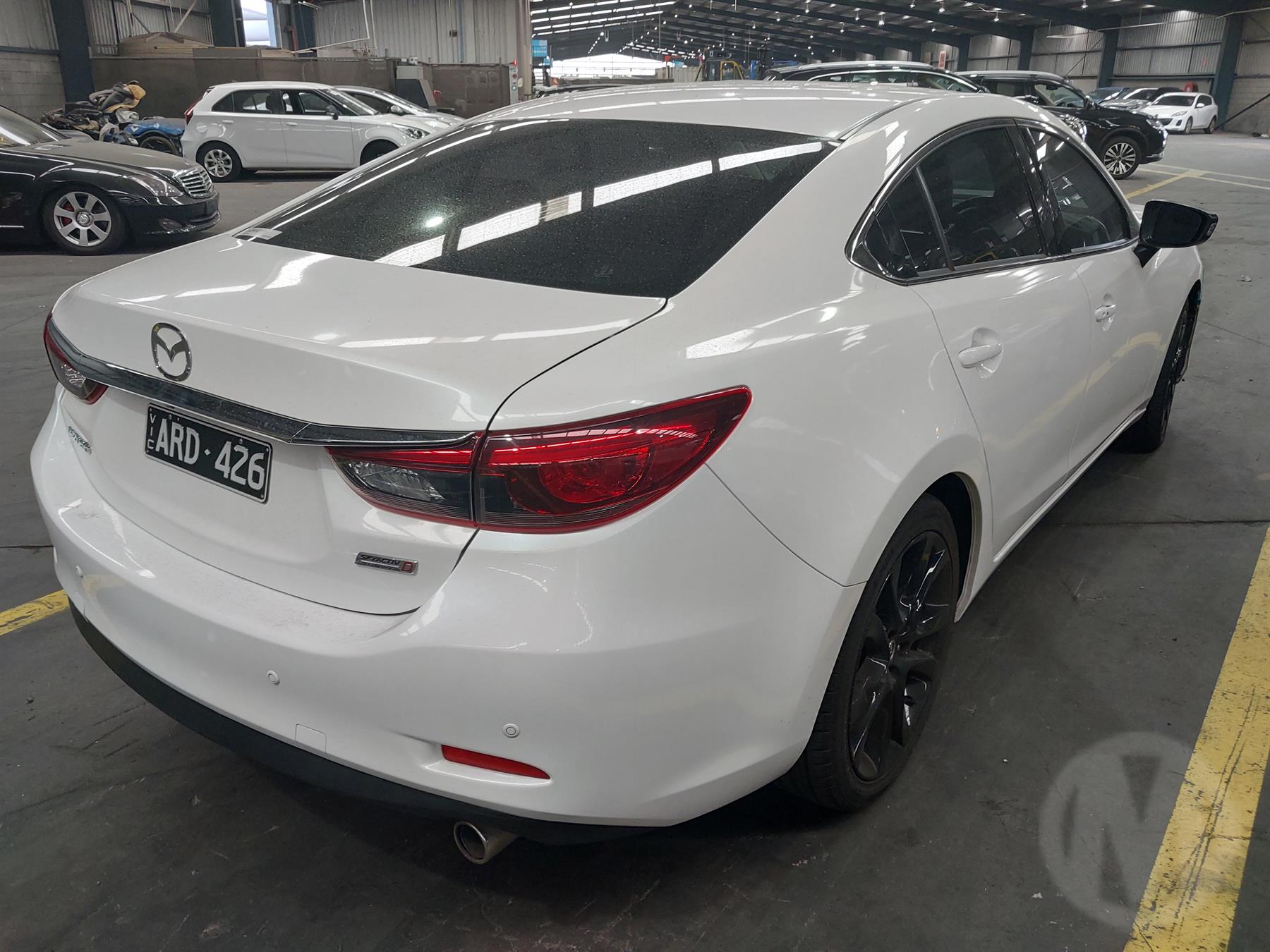2015 MAZDA 6 BLIND SPOT MONITOR SENSOR (LH REAR BEHIND BUMPER),  GJ-GL, 11/12-02/18 GJR967Y30G REVERSE CAMERA