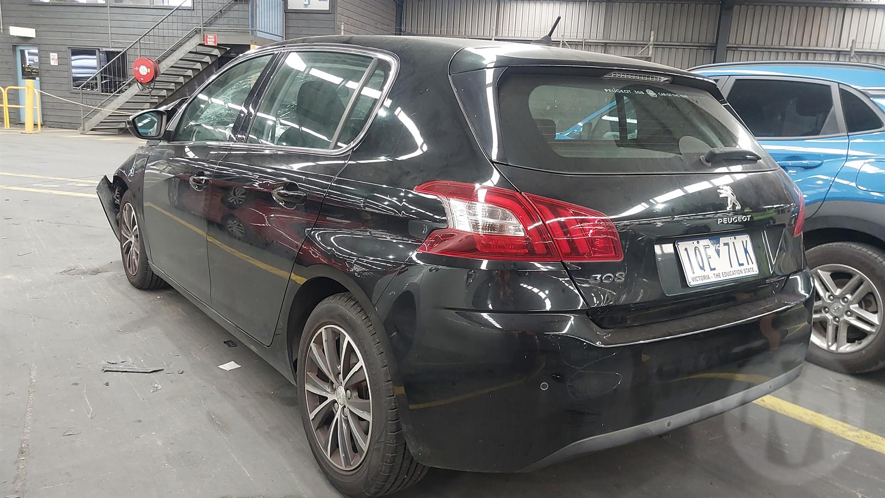 2015 PEUGEOT 308 PETROL, 1.2, TURBO, T9, VIN VF3L*HNY, 10/14-01/21  ENGINE