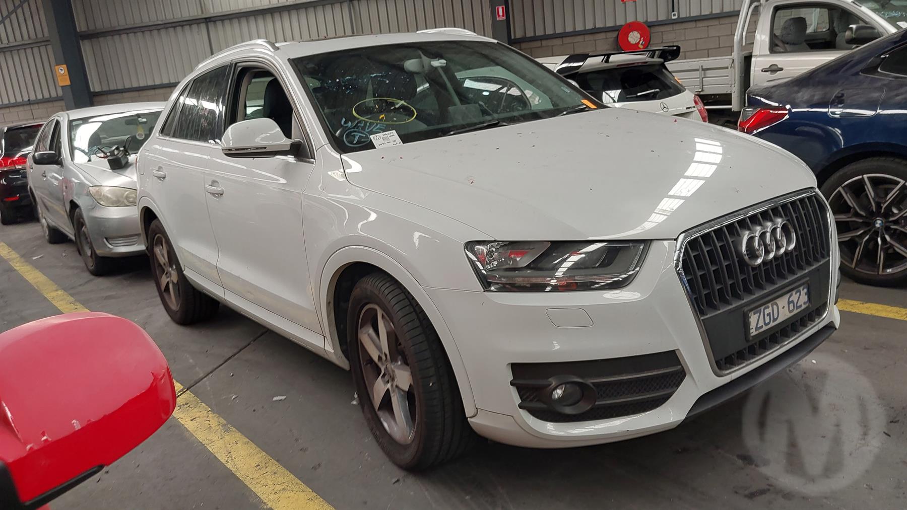 2012 AUDI Q3 AUTO, AWD, PETROL, 2.0, 8U, NEZ CODE, 03/12-12/18  TRANS GEARBOX