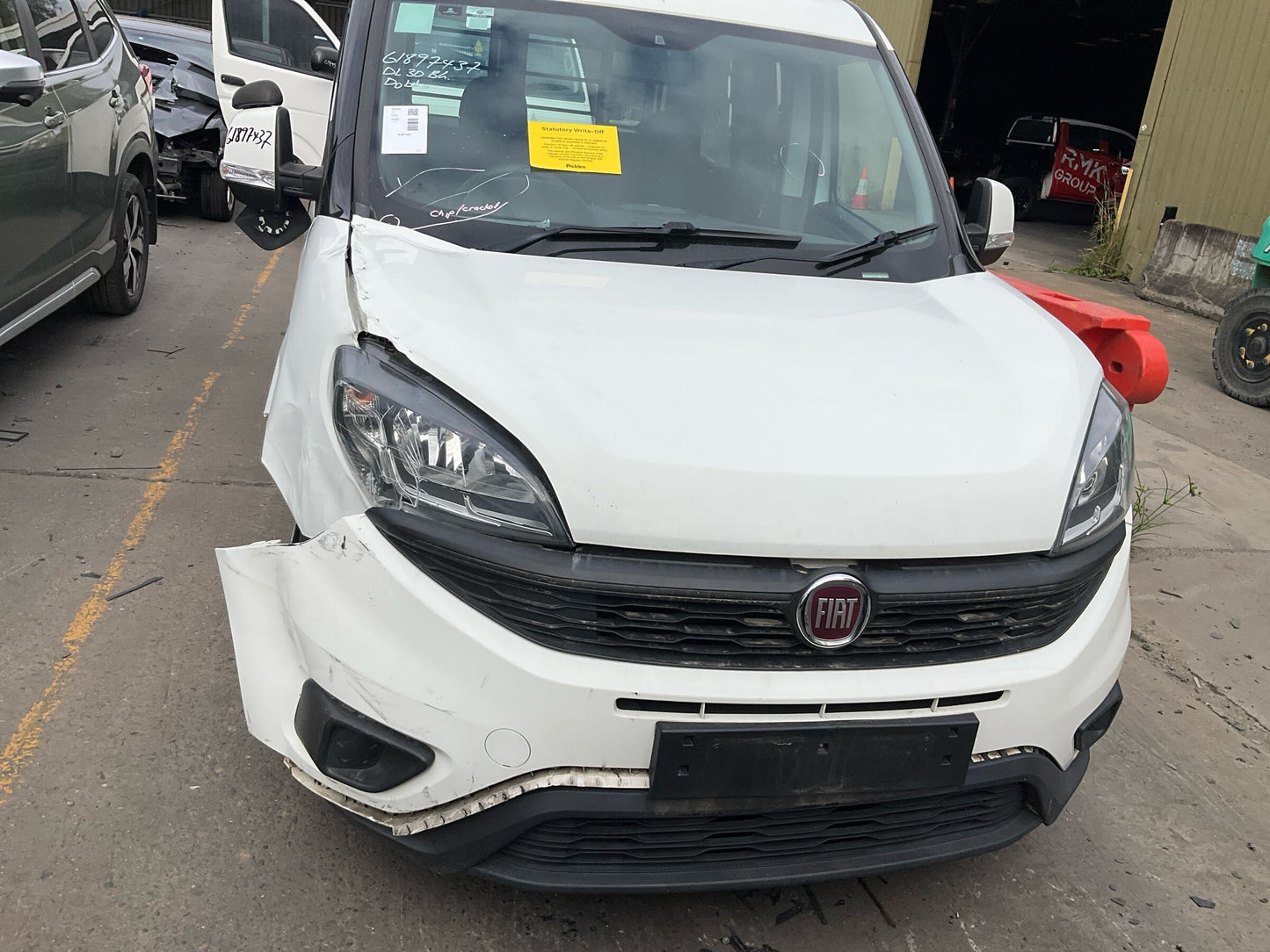 2019 FIAT DOBLO 263, 12/14-12/20 52077974 STEERING BOX RACK