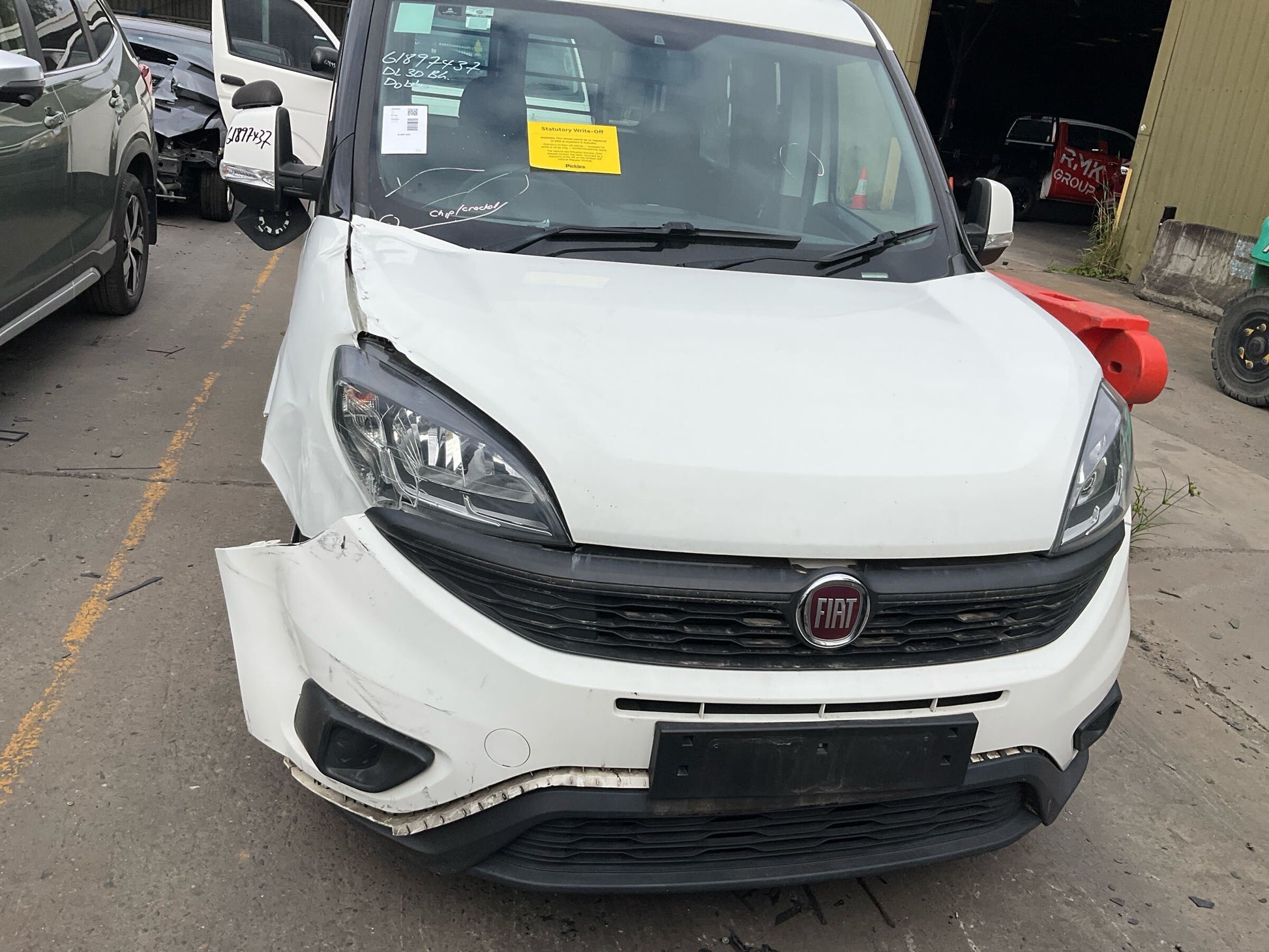 2019 FIAT DOBLO 263, 12/14-12/20 52077974 STEERING BOX RACK