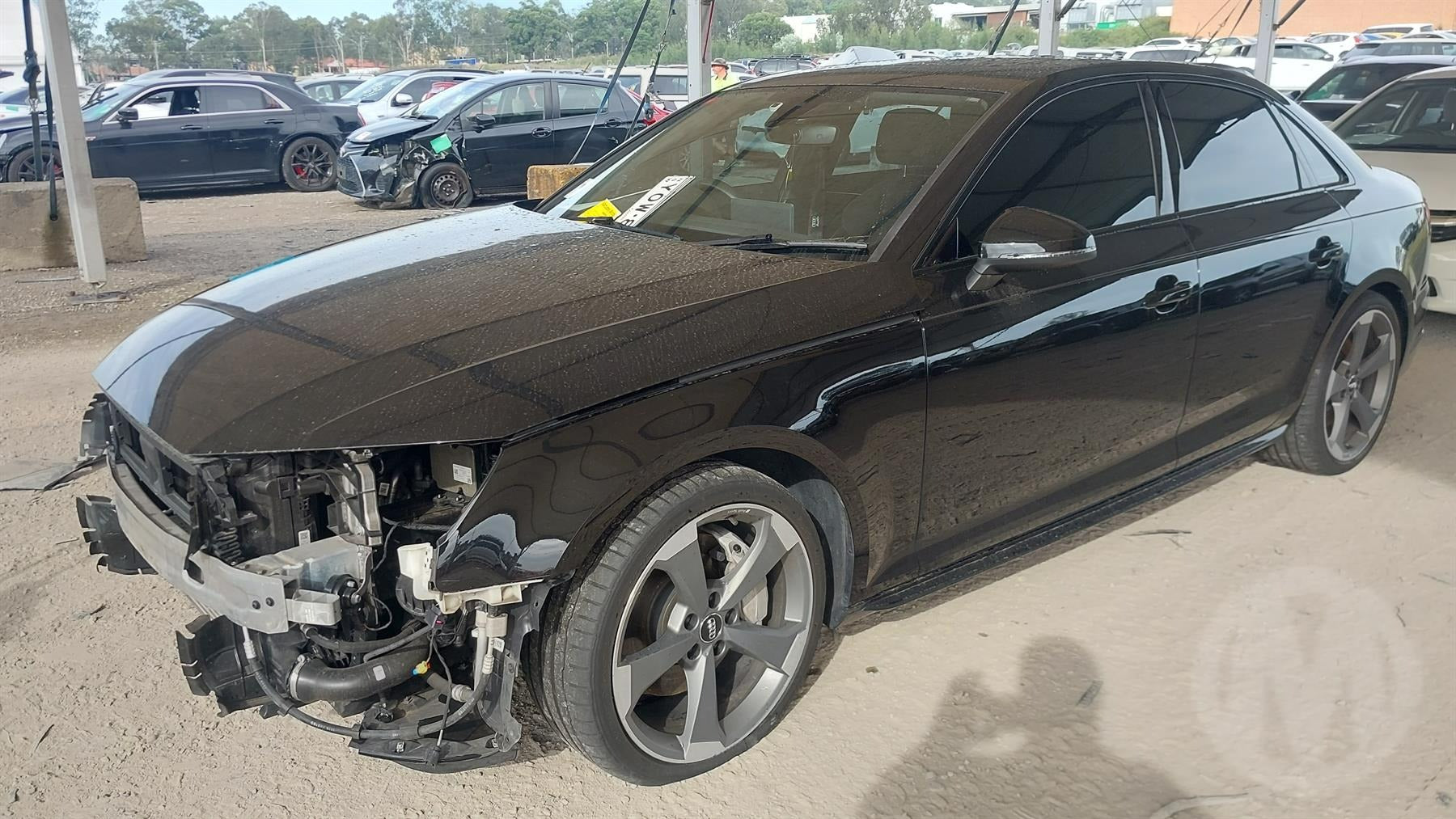 2020 AUDI A4 B9 8W, PETROL, 2.0, TURBO, CYRB CODE, 10/15- 4M0820803 A C COMPRESSOR