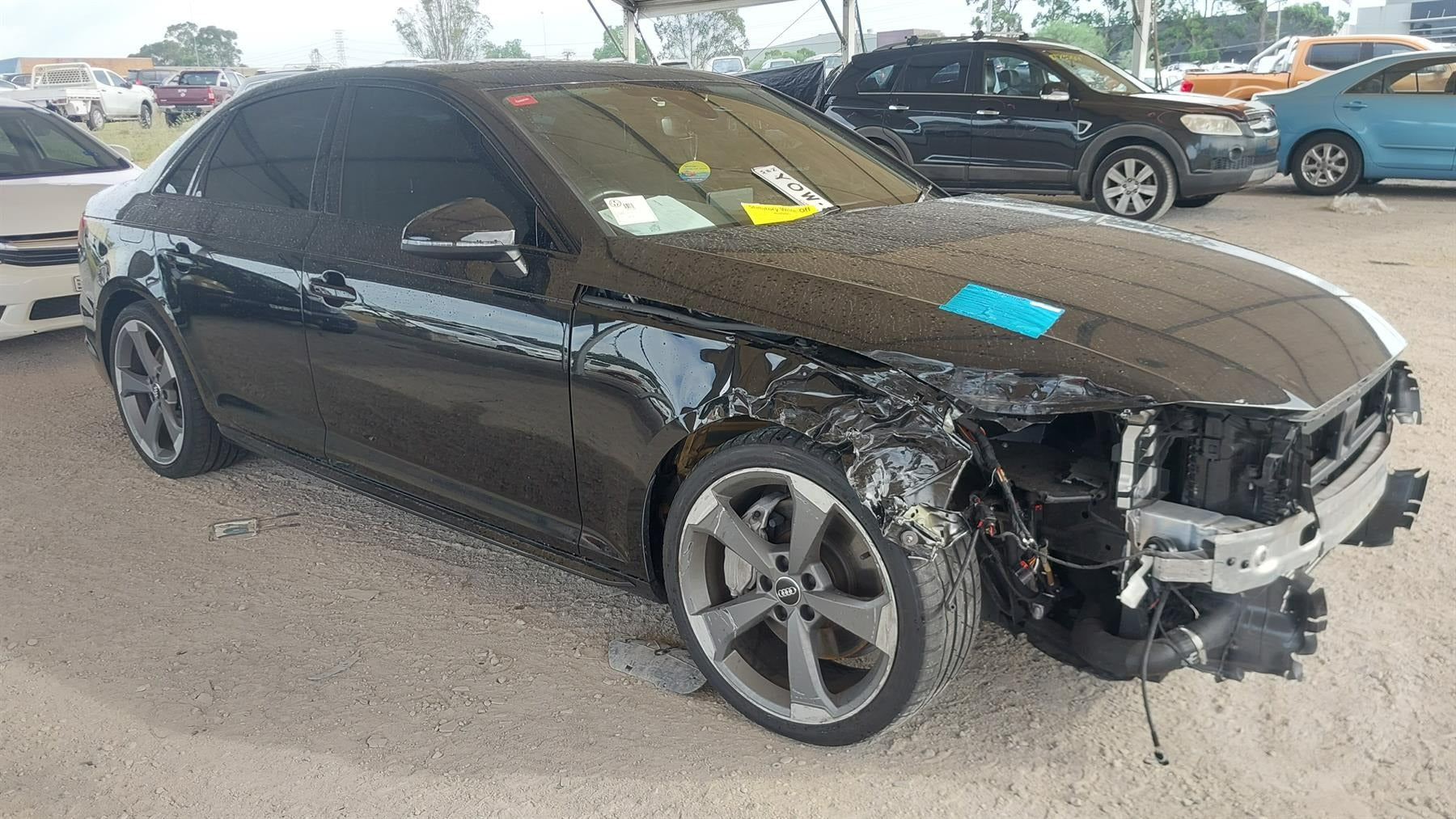 2020 AUDI A4 B9 8W, A4/S4, SEDAN, 10/15-11/20 8W5833051C LEFT REAR DOOR