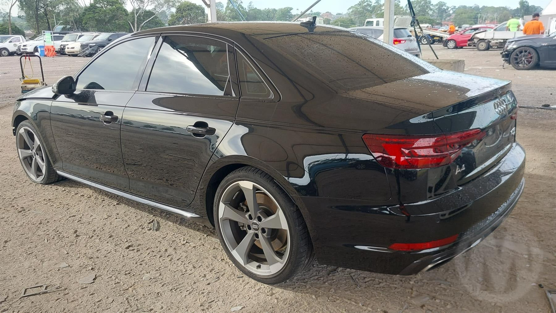 2020 AUDI A4 B9 8W, A4/S4, SEDAN, 10/15-11/20 8W5833051C LEFT REAR DOOR