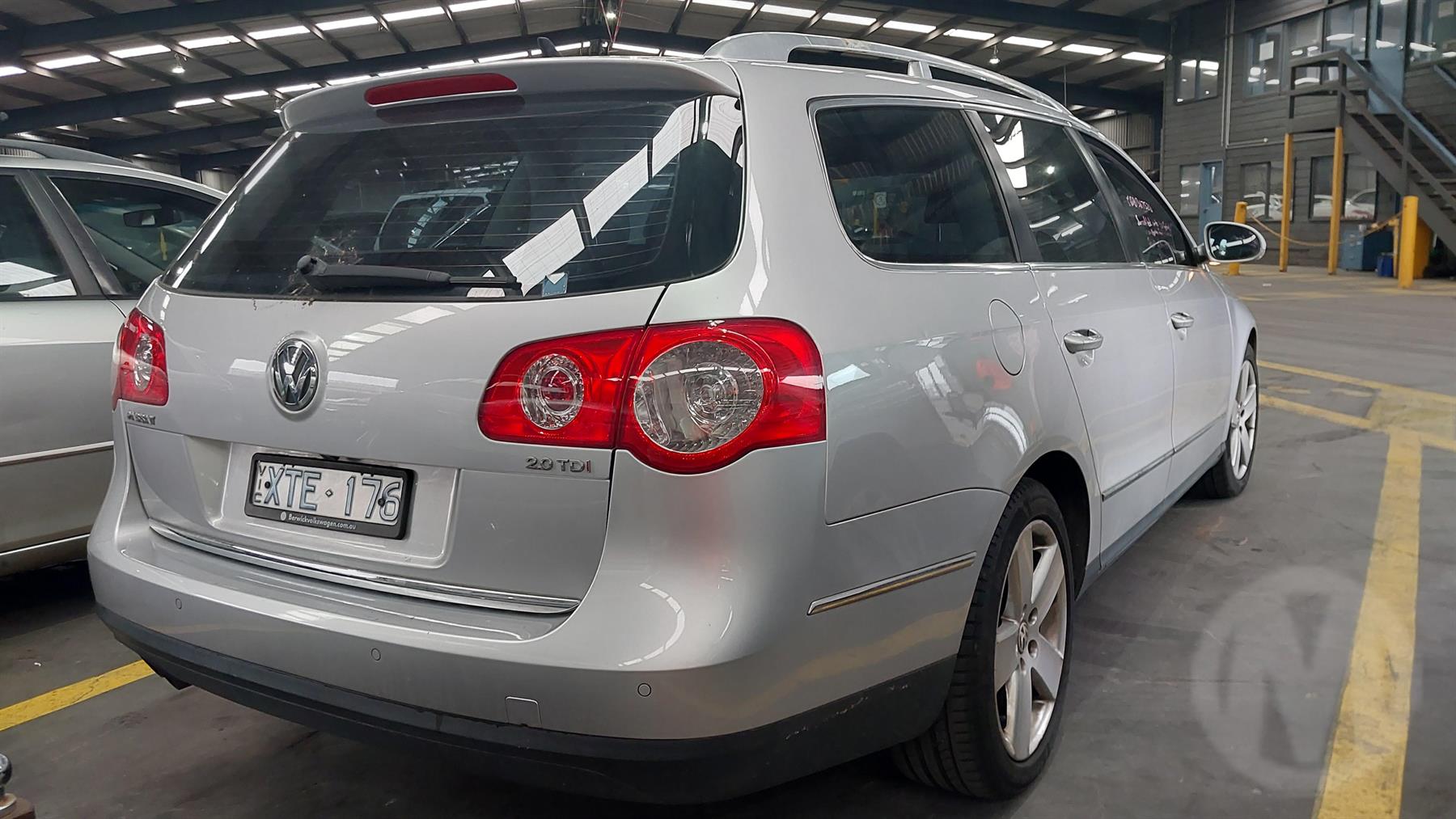 2010 VOLKSWAGEN PASSAT 3C/MK6 B6, SEDAN/WAGON, DIESEL, 03/06-09/10 3C0805588H RADIATOR SUPPORT