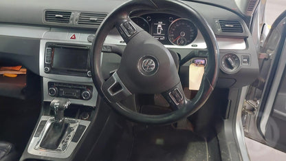 2010 VOLKSWAGEN PASSAT 3C/MK6 B6, WAGON, W/ PARK SENSOR TYPE, 03/06-09/10 3C9807417E REAR BUMPER