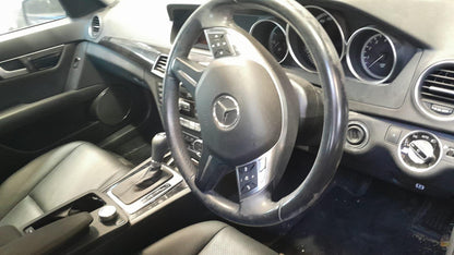 2013 MERCEDES C CLASS LH FRONT, SEAT BELT ONLY, W204/S204, SEDAN/WAGON, 05/11-07/14  SEAT BELT STALK
