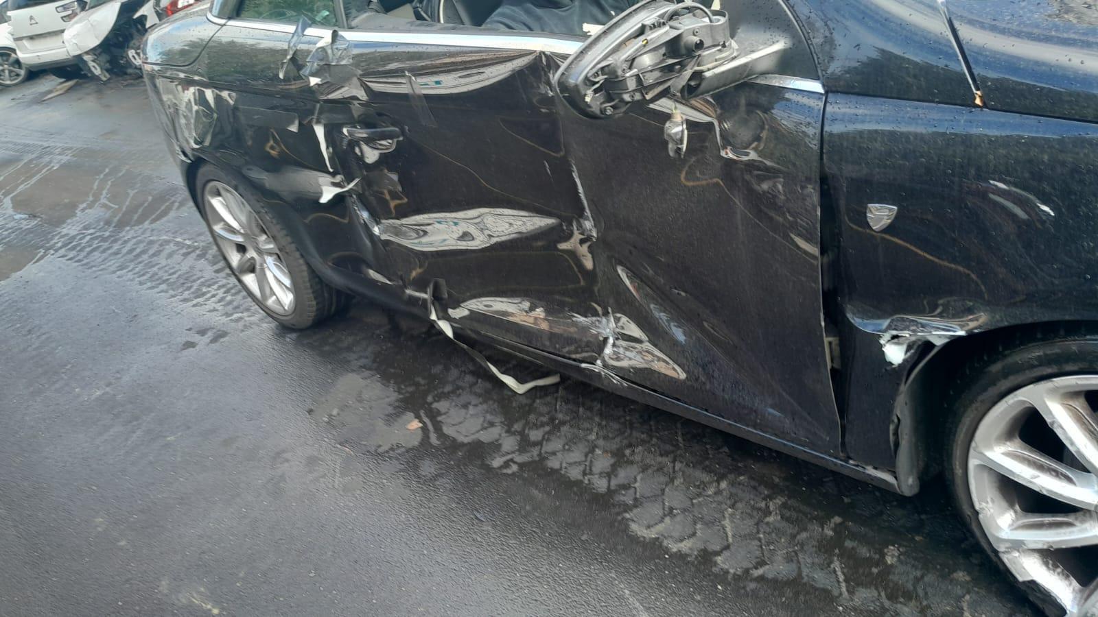 2008 VOLKSWAGEN EOS RH REAR, ASSY (BELT AND STALK), 1F, 02/07-12/14  SEAT BELT STALK