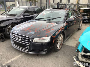2014 AUDI A8 D4, LED, NON MATRIX BEAM TYPE, 01/14-06/17 4H0941773C LEFT HEADLAMP