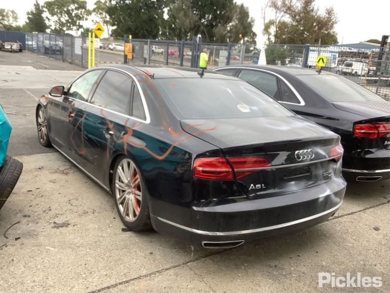 2014 AUDI A8 D4, 08/10-06/17 4H0857511 INTERIOR MIRROR