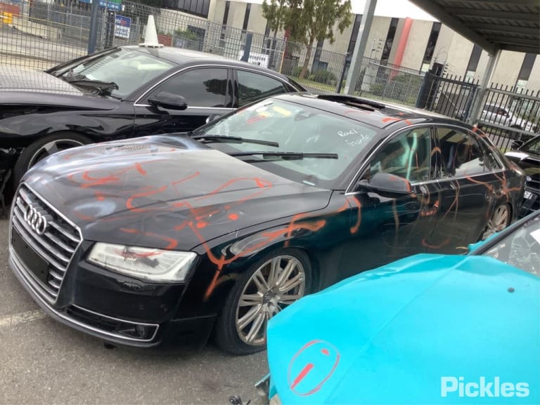 2014 AUDI A8 DIESEL, 3.0, TURBO, D4, CTBA CODE, 08/10-06/17 059100099Q ENGINE