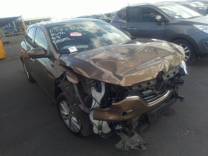 2017 RENAULT MEGANE MODULE, BFB/LFF/KFB, 06/16-02/20 631475100A AIRBAG MODULE SENSOR