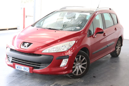 2009 PEUGEOT 308 RIGHT FRONT DOOR LOCK, T7, HATCH/WAGON, 09/07-12/13 9136CY DOOR BOOT GATE LOCK