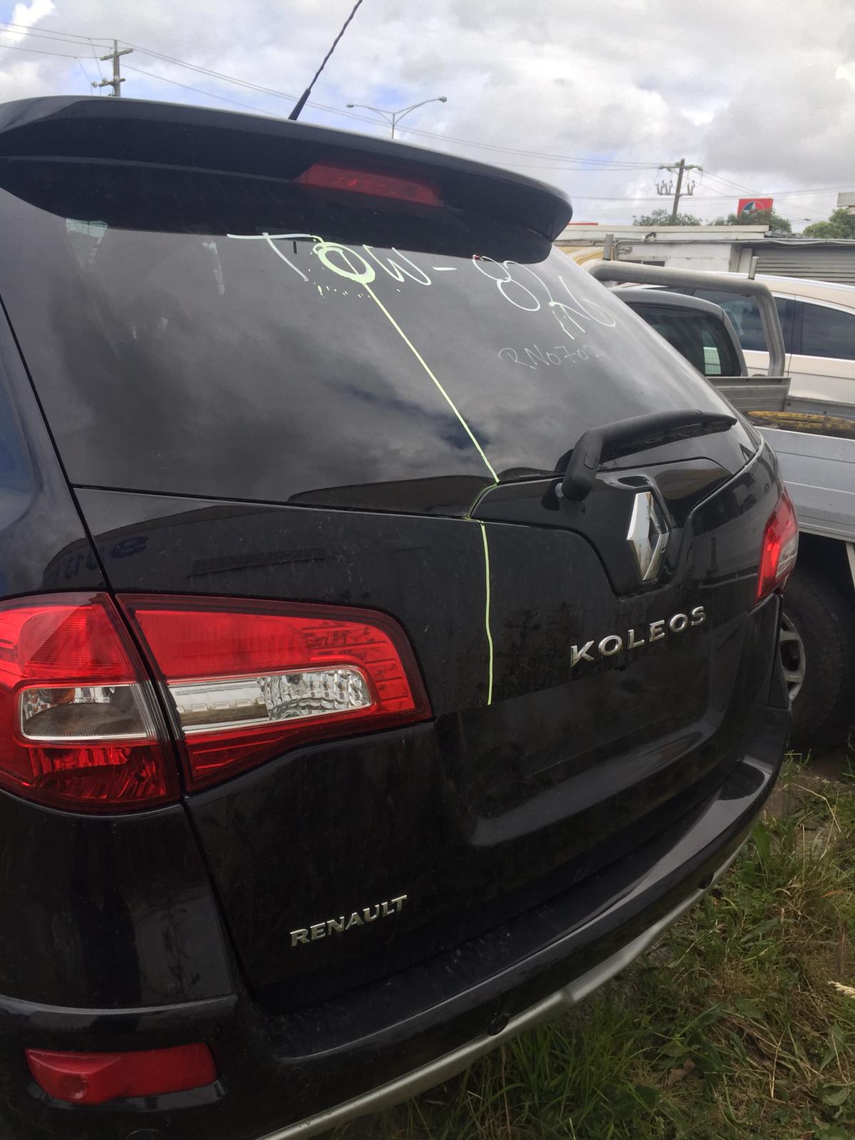 2015 RENAULT KALEOS TAILGATE LAMP (LH SIDE), H45, 09/08-04/16 26555JY05A REAR GARNISH