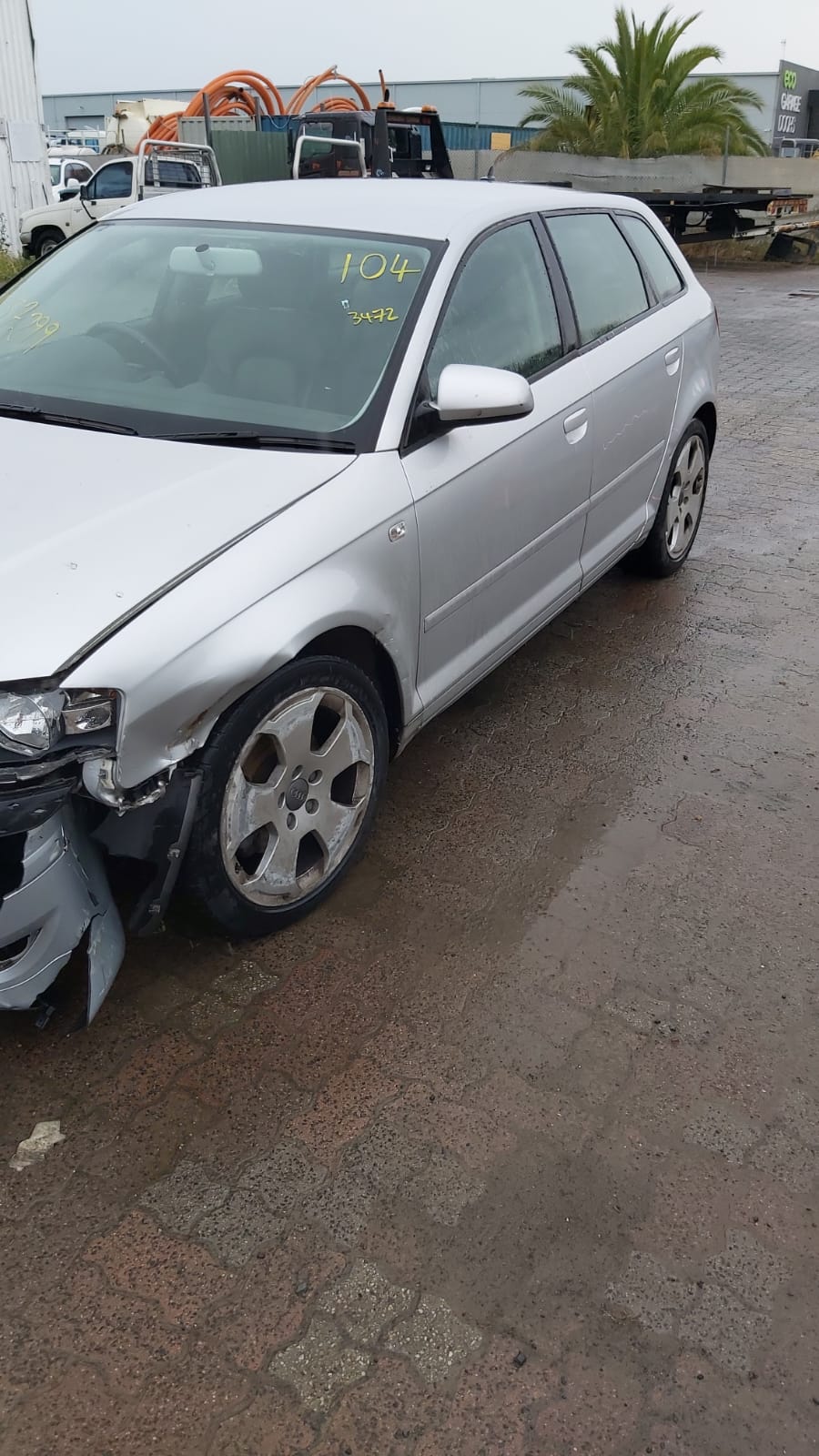 2008 AUDI A3 8P, IN TANK (PUMP & SENDER), PETROL, 1.8, TURBO, BZB CODE, 05/07-04/13  FUEL PUMP