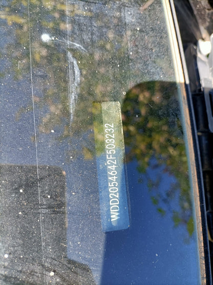 2007 MERCEDES B CLASS W245, 11/05-06/11  COURTESY LIGHT