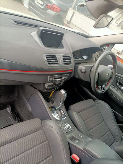 2016 RENAULT MEGANE HEAD UNIT, KNOB ON CENTRE, X32/X95, 07/14-05/16 281157698R RADIO CD DVD SAT TV