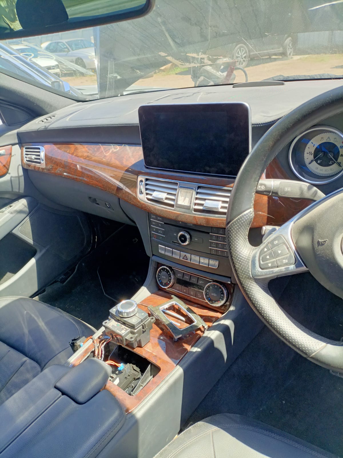 2016 MERCEDES CLS CLASS STEERING WHEEL, C218, 06/11-02/18  RIGHT AIRBAG