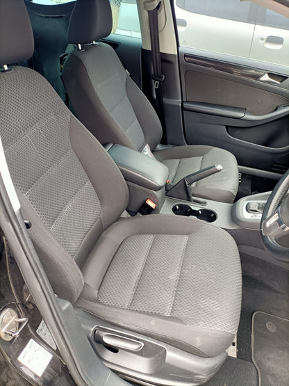 2013 VOLKSWAGEN JETTA 1B, 02/11-12/17 5C6845201B LEFT FRONT DOOR WINDOW