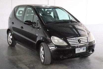 2001 MERCEDES A CLASS W168, SWB TYPE, VIN WDB1680..., 10/98-03/05 A1687302605 RIGHT REAR DOOR SLIDING