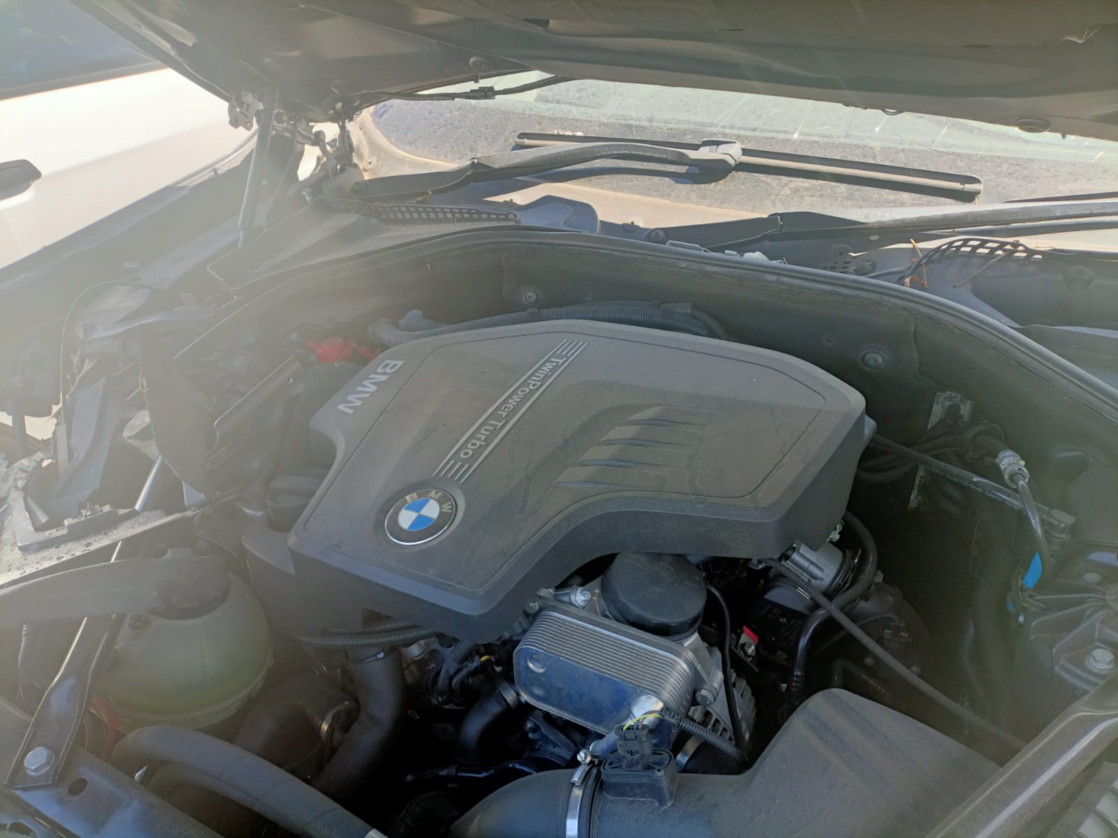 2012 BMW 5 SERIES FRONT, F10/F11, SEDAN/WAGON, NON SEAT WARMER TYPE, 05/10-01/17 61319328424 HEATER AC CONTROLS