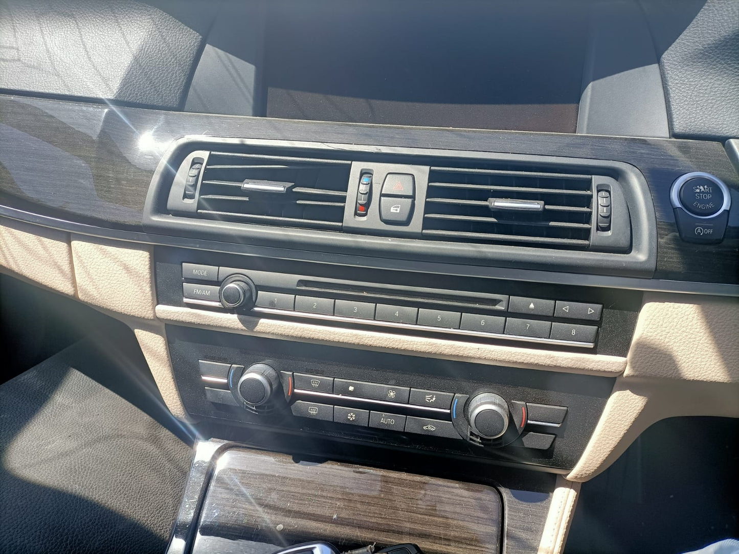 2012 BMW 5 SERIES F07, RH SIDE, 02/10-10/17  SUNVISOR