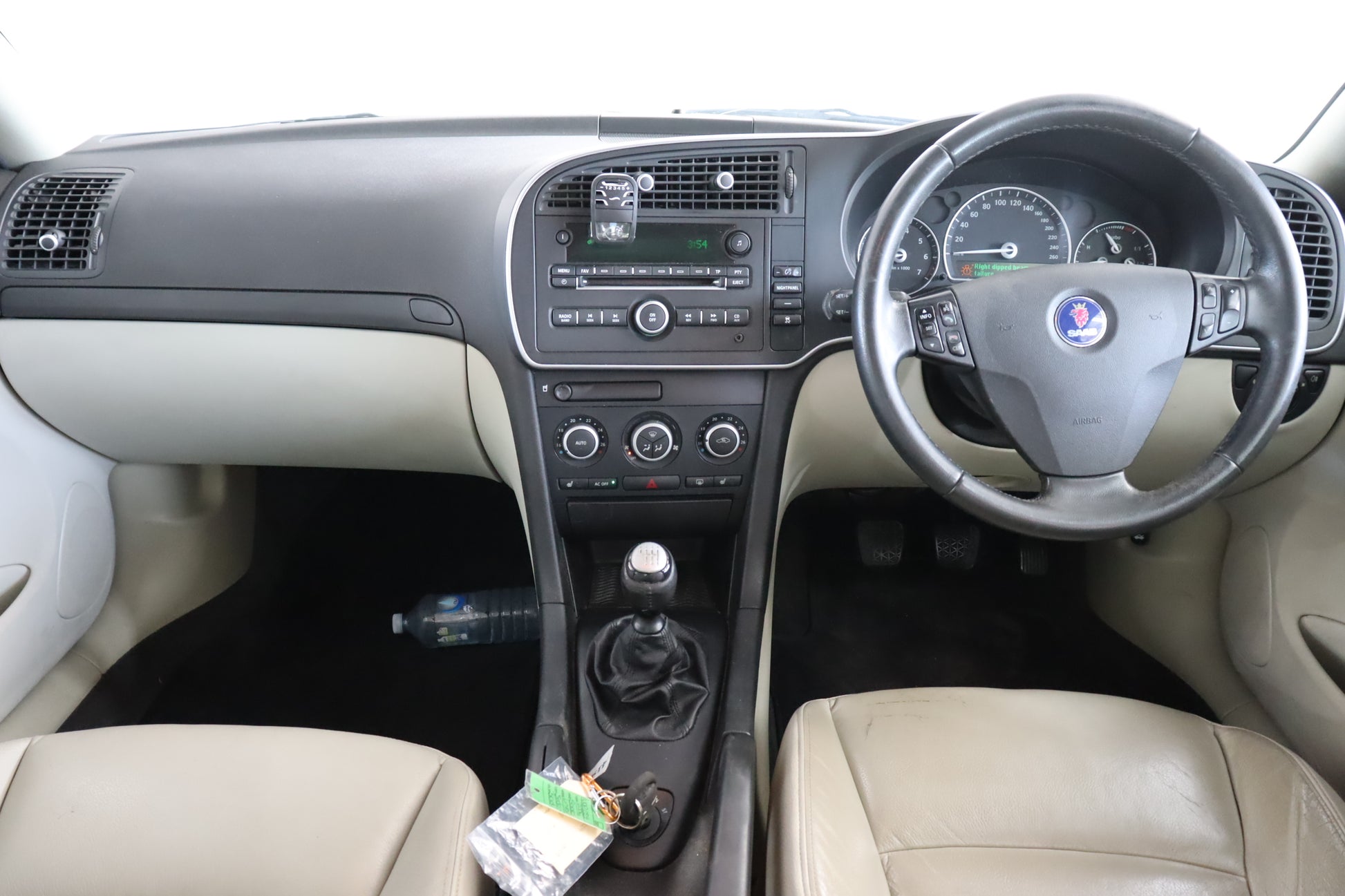 2007 SAAB 9 3 XENON TYPE, 10/02-10/07  LEFT HEADLAMP