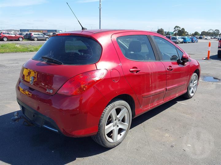2008 PEUGEOT 308 RIGHT FRONT DOOR LOCK, T7, HATCH/WAGON, 09/07-12/13 9136CY DOOR BOOT GATE LOCK