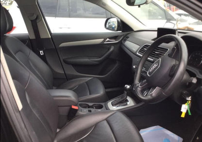2013 AUDI Q3 8U, 03/12-12/18 8U0845202 RIGHT FRONT DOOR WINDOW