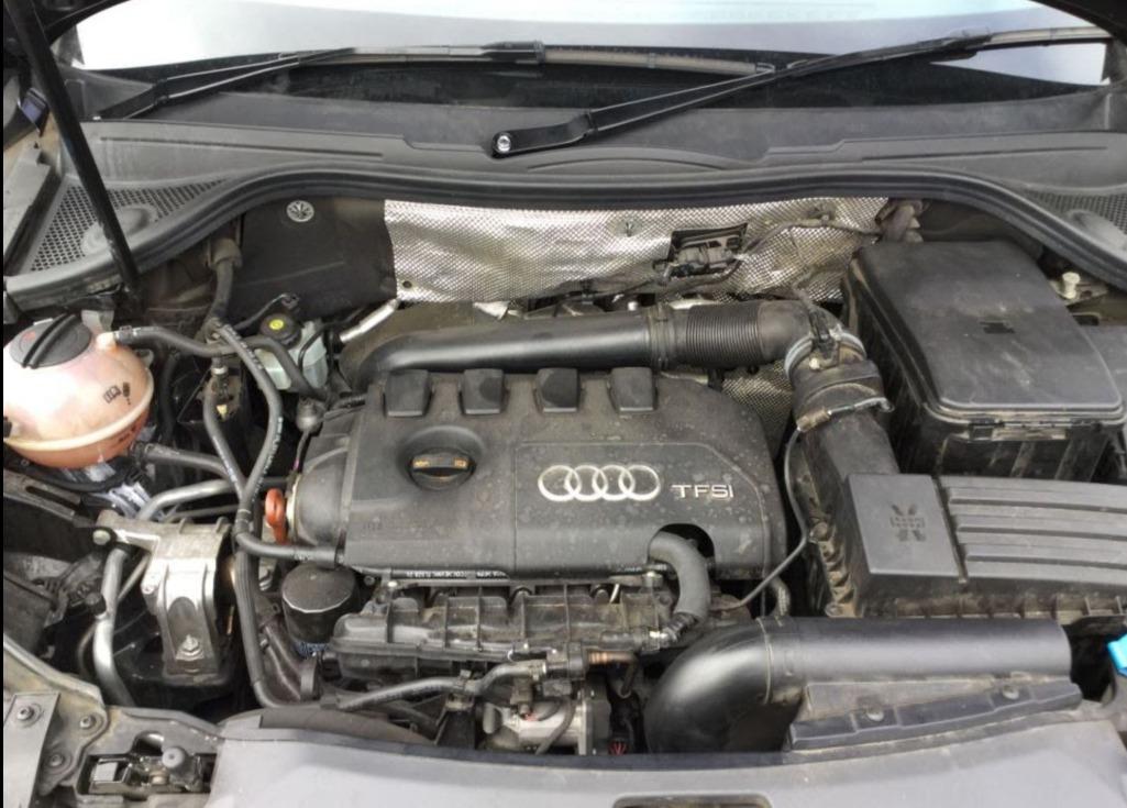 2013 AUDI Q3 8U, 03/12-12/18 8U0845202 RIGHT FRONT DOOR WINDOW
