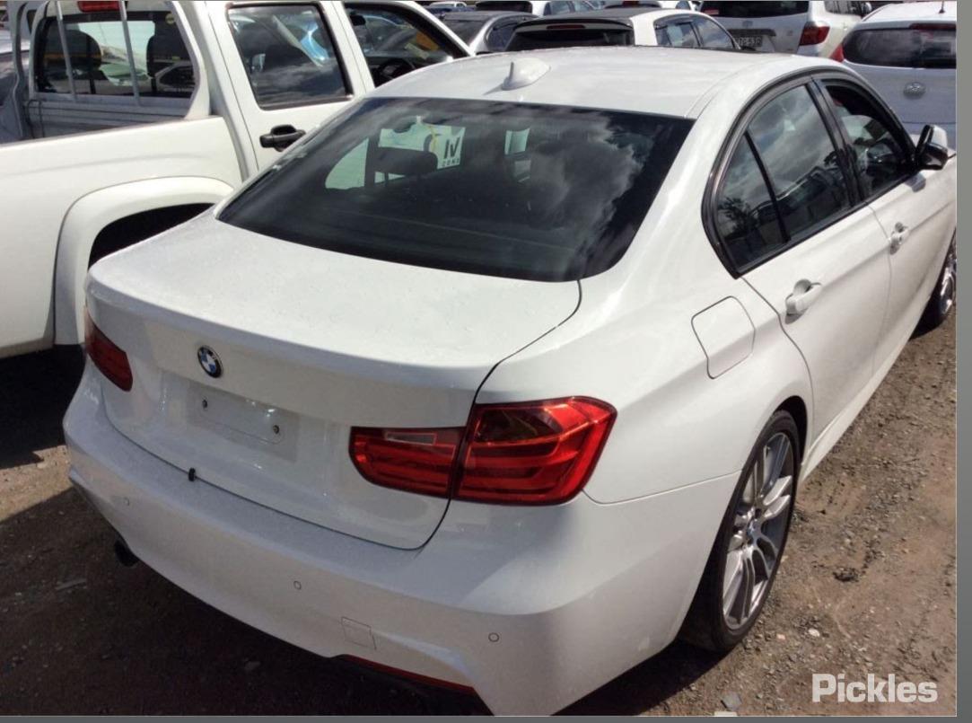 2012 BMW 3 SERIES LH FRONT, SEAT BELT ONLY, F30, SEDAN, 11/11-02/19 72117383321 SEAT BELT STALK