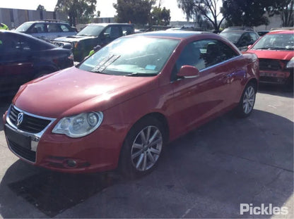 2008 VOLKSWAGEN EOS 1F, ON MOTOR P/N 1K0614517AF, ON MODULE P/N 1K0907379AC, 02/07-04/11 1K0614517AA,1K0614517AF ABS PUMP MODULATOR