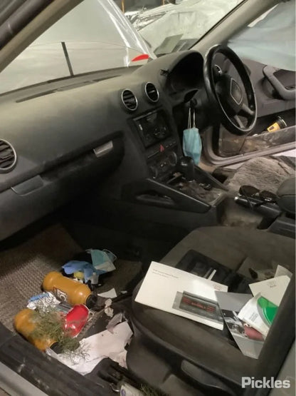 2007 AUDI A3 8P, MOTOR P/N 1K0614517AC, MODULE P/N 1K0614517AC, 06/04-04/13 1K0614517AC ABS PUMP MODULATOR