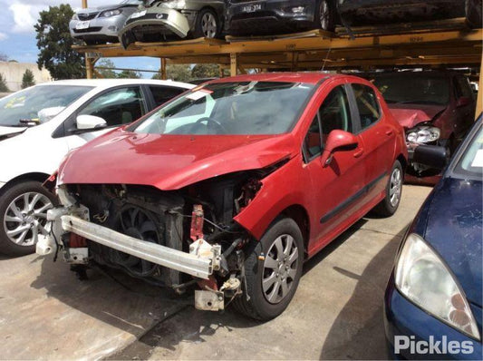 2008 PEUGEOT 308 MANUAL, DIESEL, 1.6, TURBO, T7, VIN VF34*9HZ, 20DP43 CODE, 09/07-01/14 DP43 TRANS GEARBOX