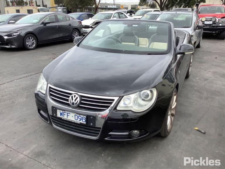 2008 VOLKSWAGEN EOS RH FRONT (MASTER SWITCH ASSY), W/O CHROME ON SWITCHES TYPE, 1F, 02/07-04/11 1K3959857A PWR DR WIND SWITCH