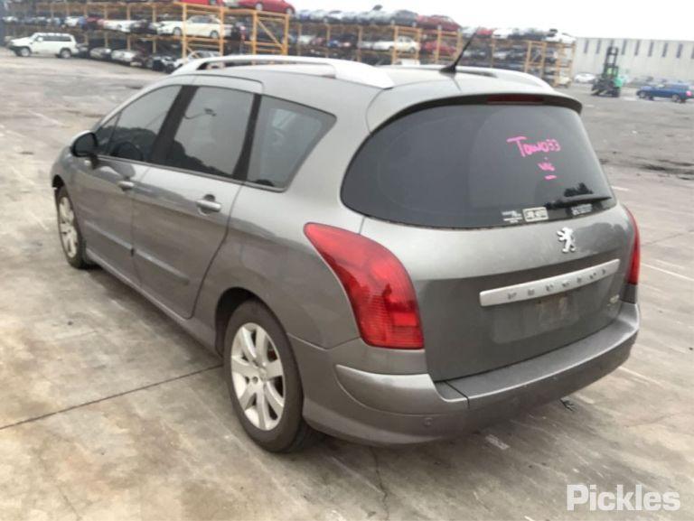 2008 PEUGEOT 308 AUTO, DIESEL, 2.0, TURBO, TURBO, T7, VIN VF34*RHR, 20GR03 CODE, 09/07-01/14 GR03 TRANS GEARBOX