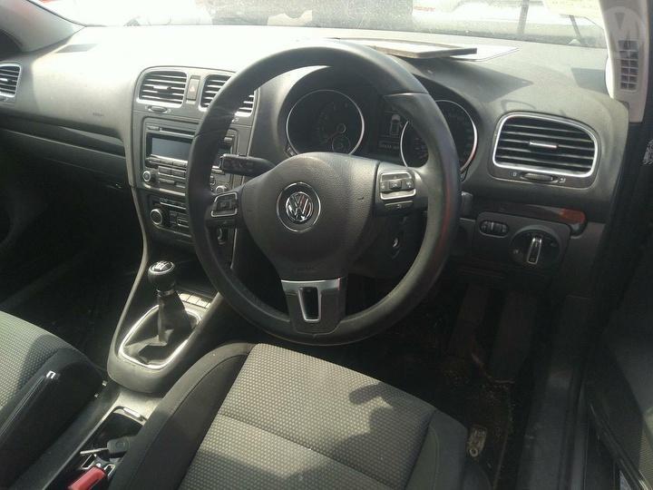 2012 VOLKSWAGEN GOLF AUTO SHIFTER, 6 SPEED, GEN 6, 02/09-02/13 1K0711050A GEAR STICK SHIFTER