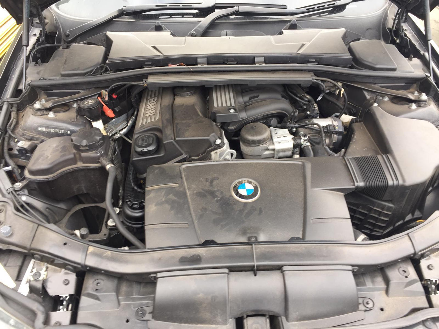 2008 BMW 3 SERIES E90, SEDAN, W/ PARK SENSOR TYPE, 03/05-10/08  51127171045 REAR BUMPER