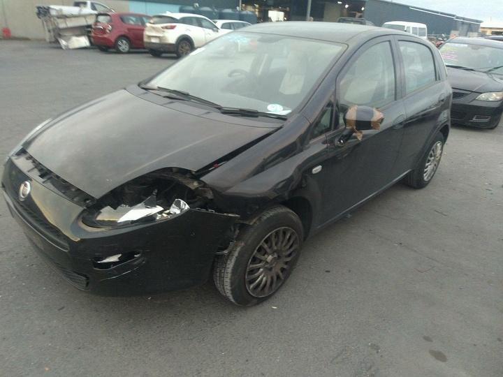 2014 FIAT PUNTO RH FRONT, ASSY (BELT AND STALK), 08/13-12/15 735538576 SEAT BELT STALK
