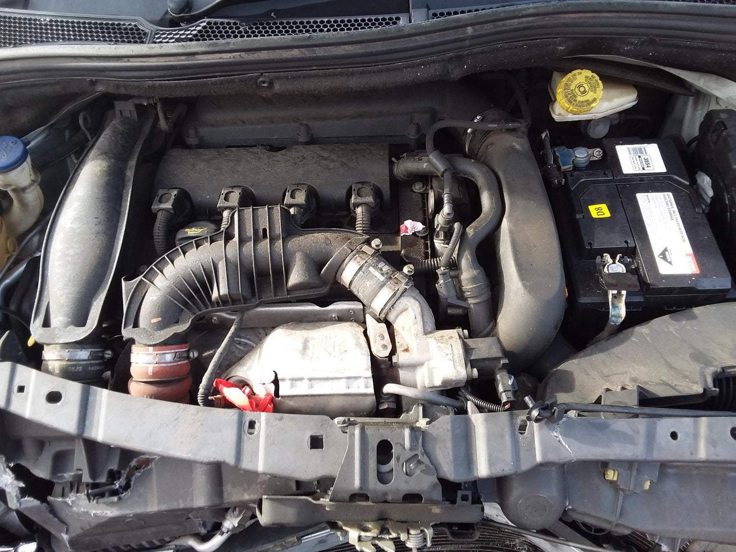 2012 PEUGEOT 208 FRONT (CENTRE), NON SUNROOF CONTROLS TYPE, BLACK, A9, 10/12-12/18 96781445PR COURTESY LIGHT