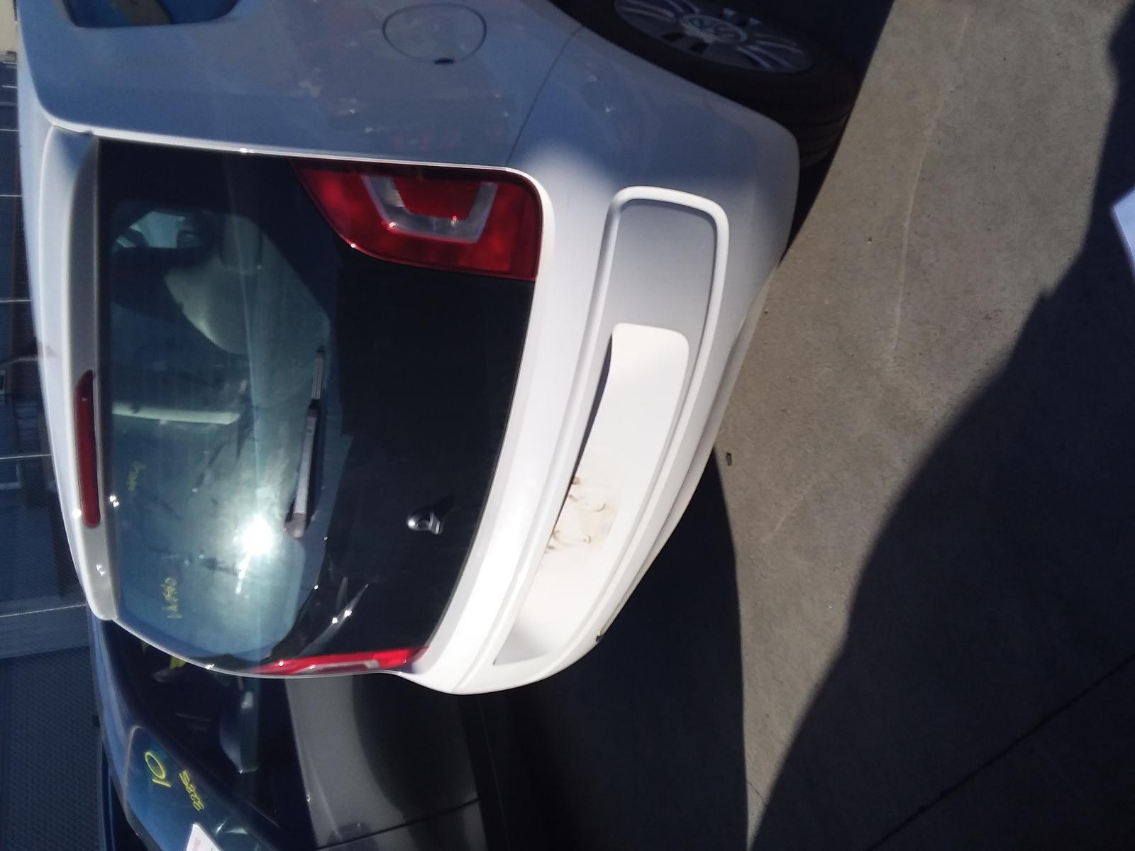 2013 VOLKSWAGEN UP BUMPER BAR, W/ PARK SENSOR TYPE, 12/11-12/14 1S6807421P REAR BUMPER