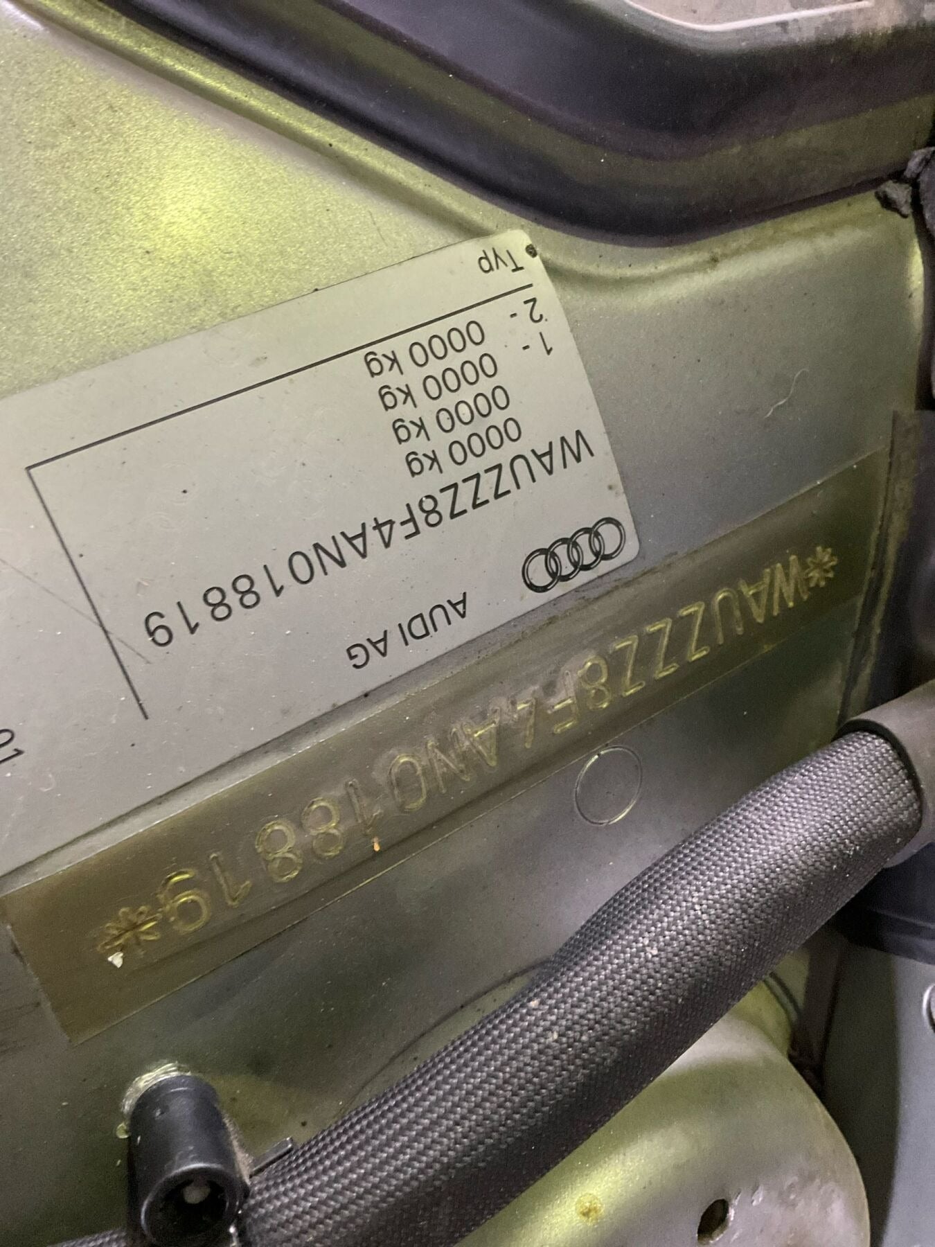 2010 AUDI A5/S5 AUTO, AWD, PETROL, 3.0, 8T, MNL CODE, 12/09-11/16  TRANS GEARBOX