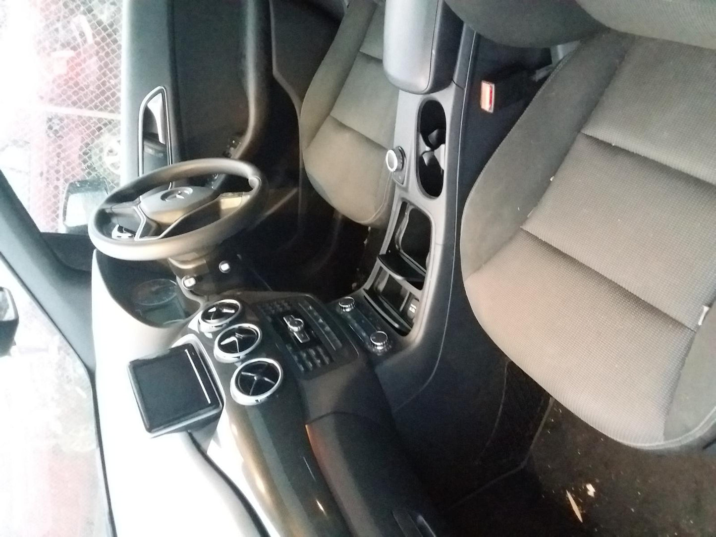 2013 MERCEDES B CLASS RH FRONT, SEAT BELT ONLY, W246, 12/11-01/15 A2468603885 SEAT BELT STALK
