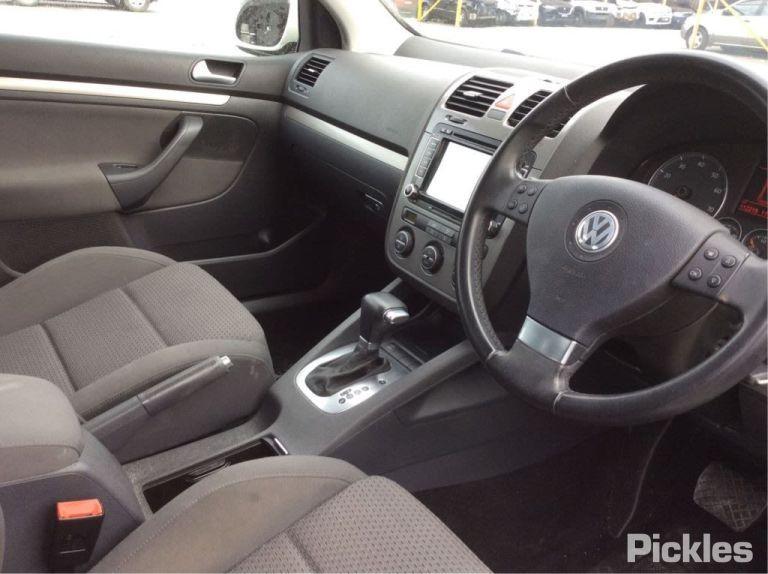 2008 VOLKSWAGEN GOLF RH REAR, SEAT BELT ONLY, GEN 5, 07/04-02/09 1K6857806N SEAT BELT STALK