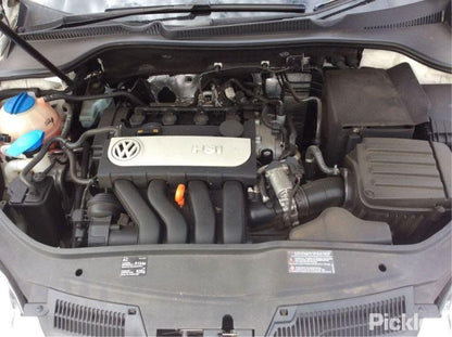 2008 VOLKSWAGEN GOLF RH REAR, SEAT BELT ONLY, GEN 5, 07/04-02/09 1K6857806N SEAT BELT STALK
