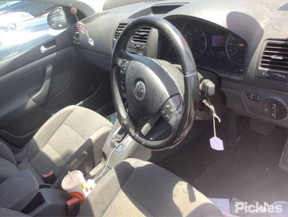 2007 VOLKSWAGEN GOLF LH FRONT, ASSY (BELT AND STALK), GEN 5, 07/04-02/09 1K4857705AS SEAT BELT STALK