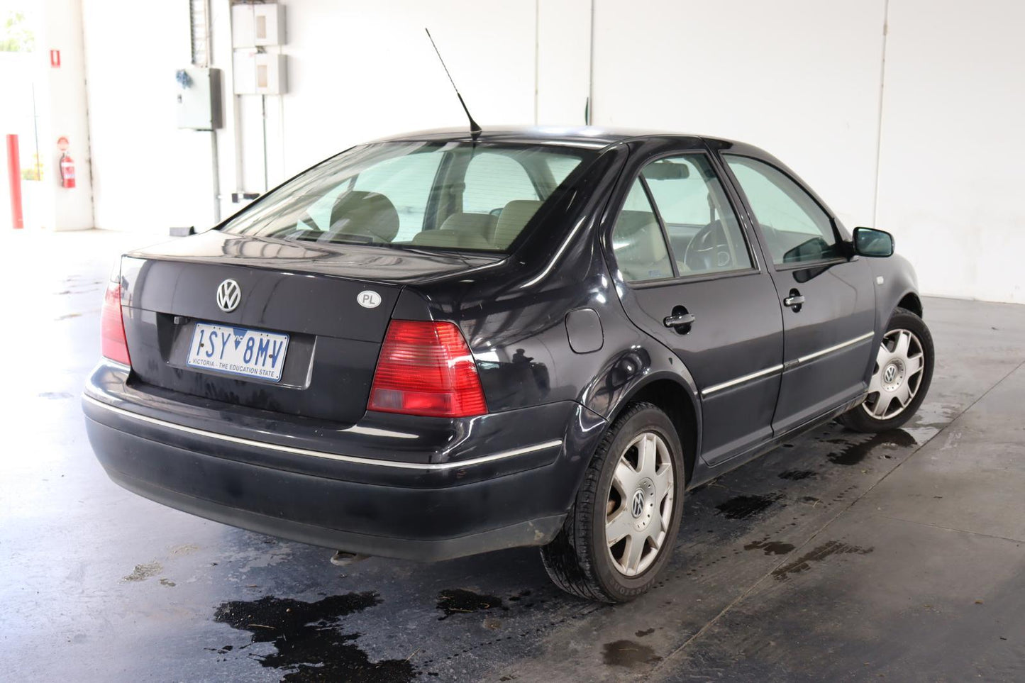 2002 VOLKSWAGEN BORA 1J, 12/99-12/05 1J5807417B REAR BUMPER