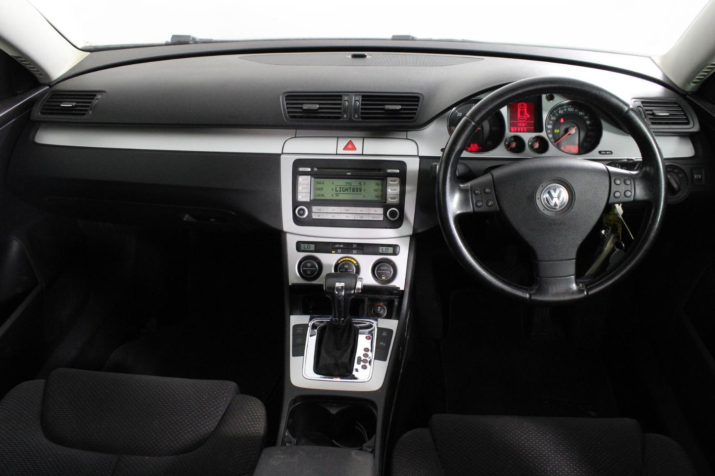 2008 VOLKSWAGEN PASSAT 3C/MK6 B6-B7, 2 KNOB DIAL, NON SEAT WARMER TYPE, 03/06-05/15 3C0907044DG HEATER AC CONTROLS
